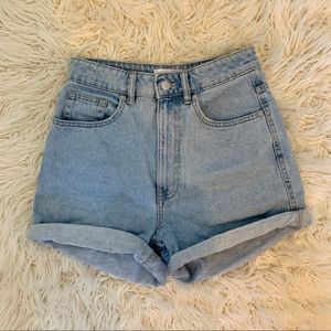 Zara mom shorts